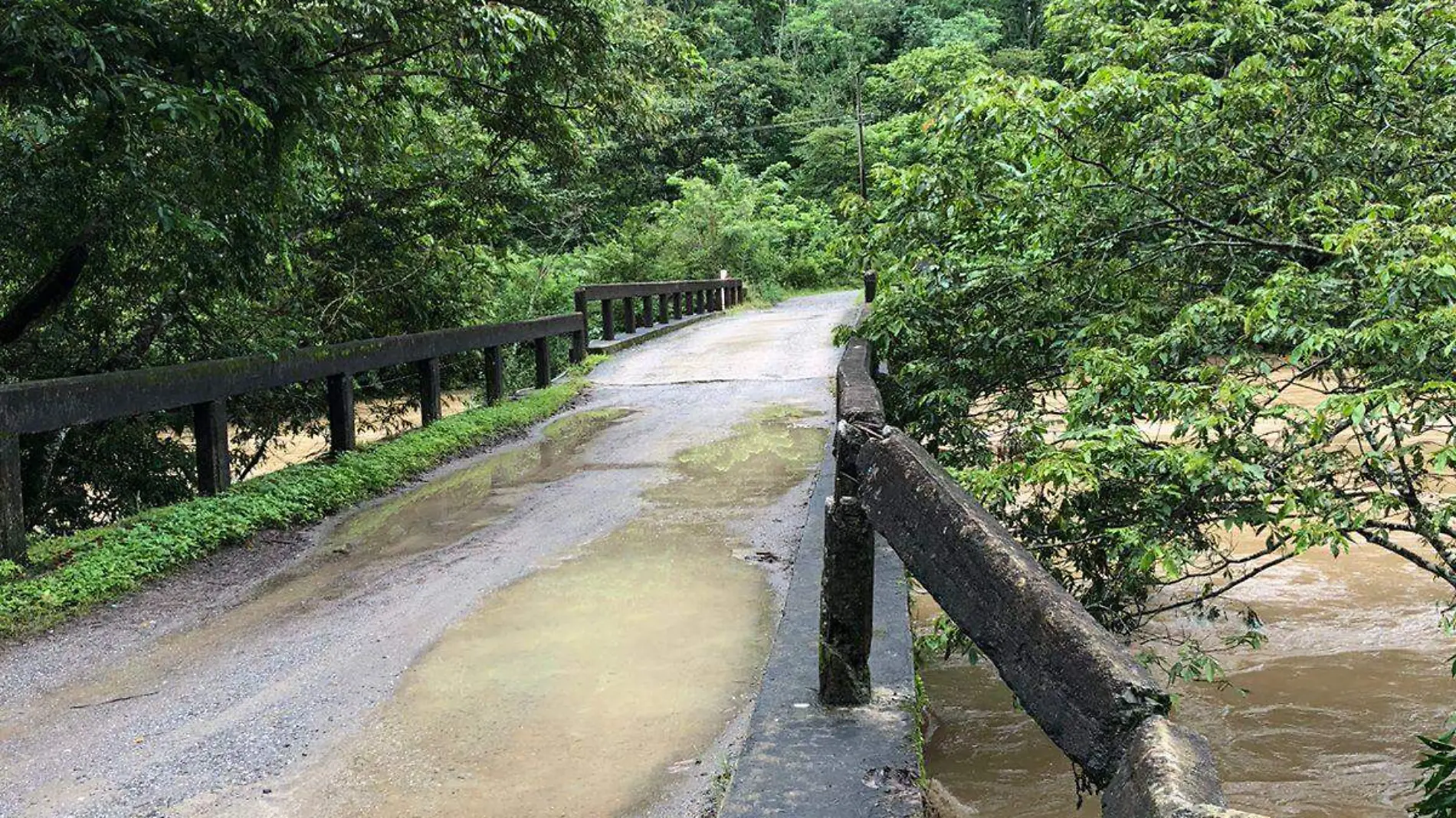 río tonto amenaza de deslave